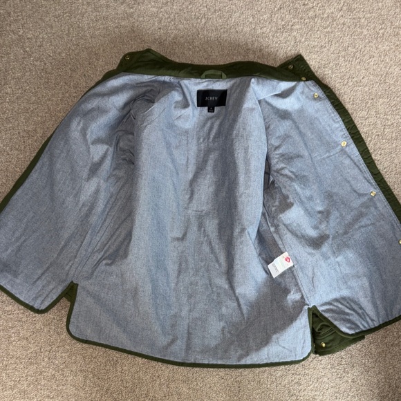 J. Crew Forest Quilted Jacket size M - Picture 5 of 5